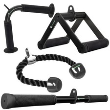 Cable Machine Attachment Set LAT Pulldown Attachments Weight Machine Accessor...