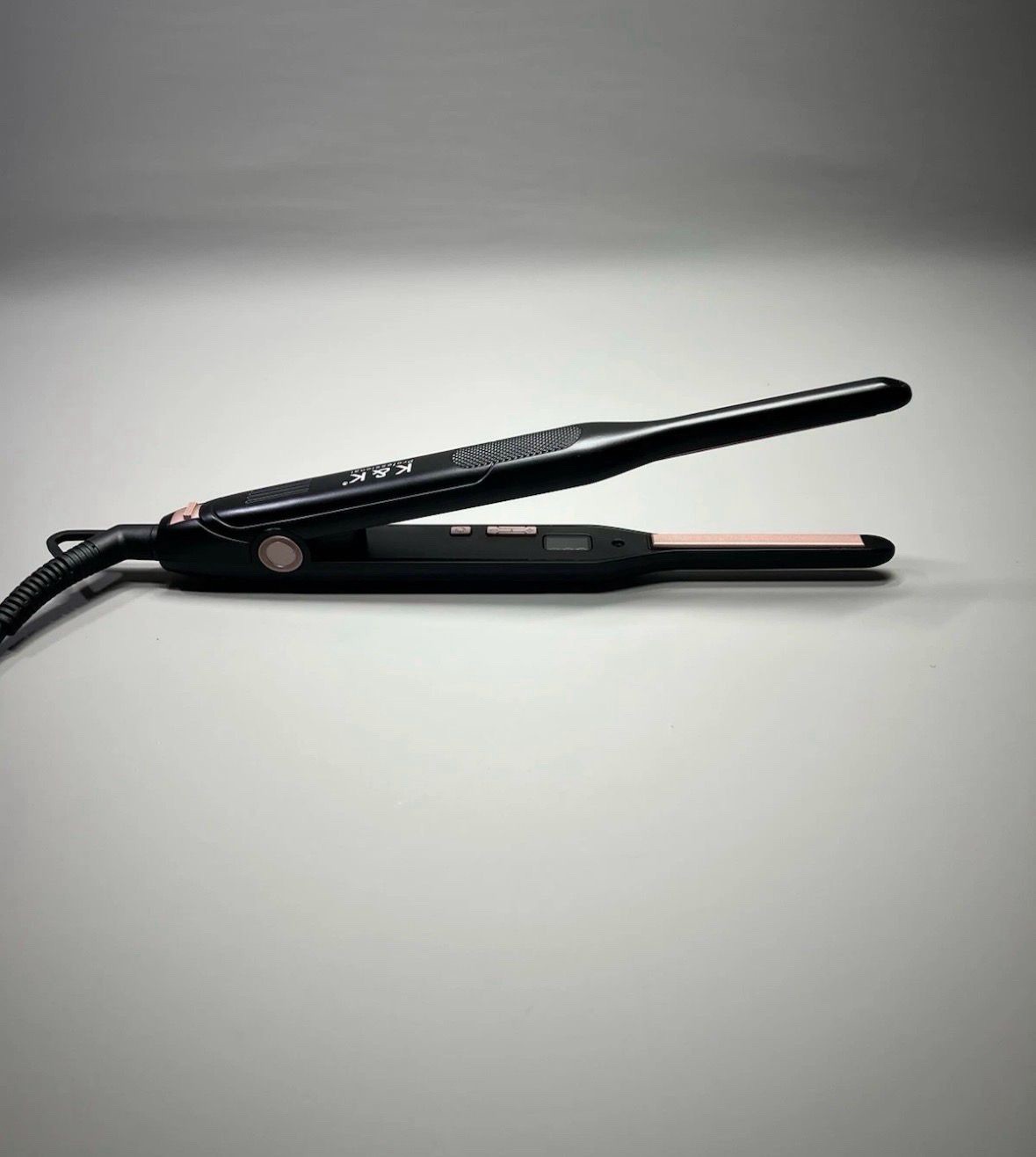 Pencil Thin Straighteners Curler Flat Small Plate Short Hair & Men Beard 230C