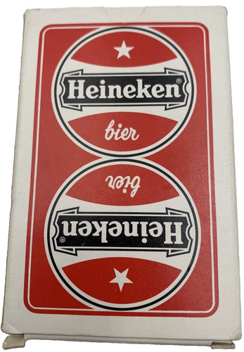 Playing Cards Heineken Bier Beer Bridge/Canasta Red Poker Casino German Bavaria