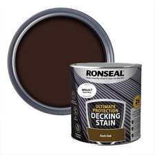 Ronseal Ultimate Decking Stain | Premium Waterproof Decking Protection
