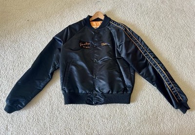 Vintage Frank Sinatra  Sinatra In Concert  Staff Jacket   Rare Satin Bomber 