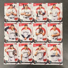 2026 Topps NOW World Baseball Classic Team Japan Set Shohei Ohtani Murakami (1)