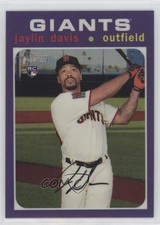 2020 Topps Heritage High Number Jaylin Davis #THC-546 Rookie RC 0b70