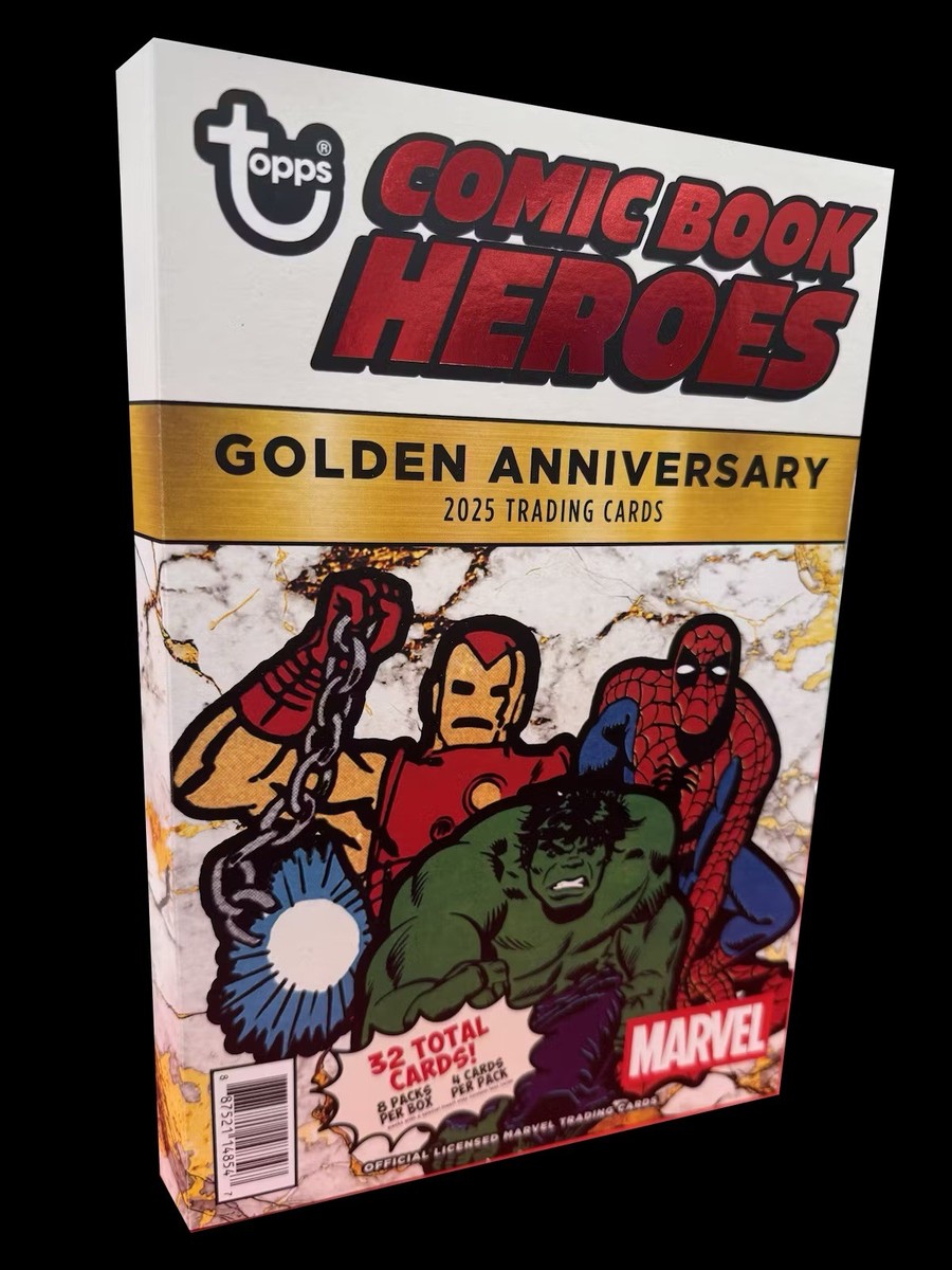 2025 Marvel Comic Book Heroes 1975 Golden Anniversary - Hobby Box