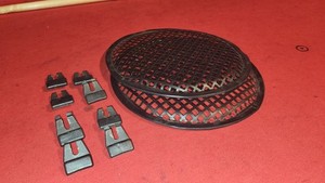 10" old school waffle speaker grills