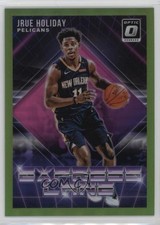 2018 Panini Donruss Optic Express Lane Lime Green Prizm /149 Jrue Holiday #1 uk2