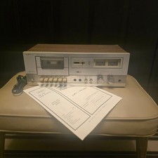 Stereo Cassette Tape Deck Sears MCM Unused Recorder LXI VTG Dubbing Player Japan