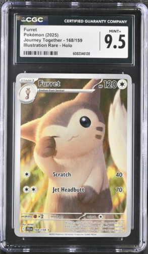 Furret graded CGC 9.5 for sale on eBay