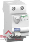 Interrupteur différentiel 40A 30mA Type AC Embrochable Schneider 16160