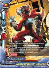 Computer Warrior, Assemble - X-BT03A-UB02/0043EN - C Near Mint Buddy Fight X Alt