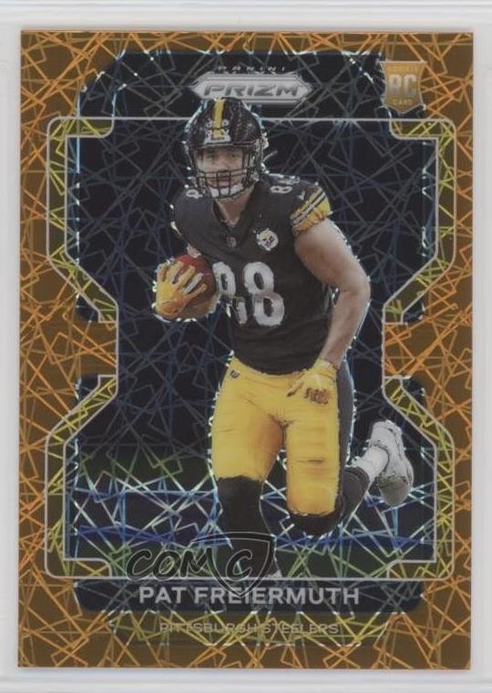 2021 Panini Prizm Rookie Lazer Prizm Pat Freiermuth #362 2l4