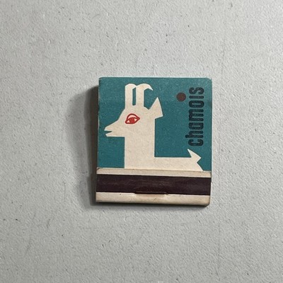 Vintage Matchbook -- S.E.I.T.A. Chamois French Goat-Like Image Logo