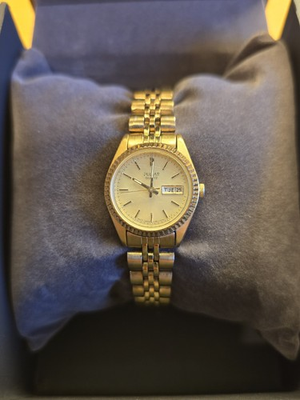 #ad Vintage Pulsar Stopped Water Resistant Watch Gold Tone V783 0030 $17.50