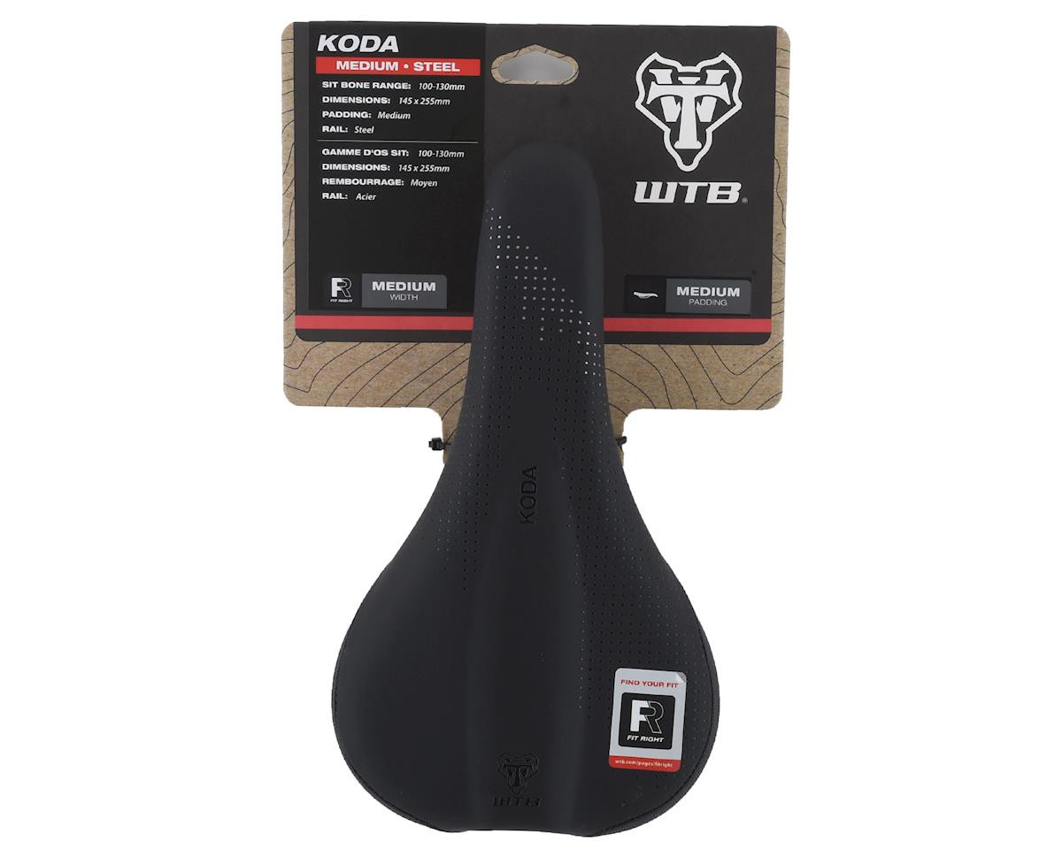WTB Koda Saddle (Black) (Steel Rails) | eBay