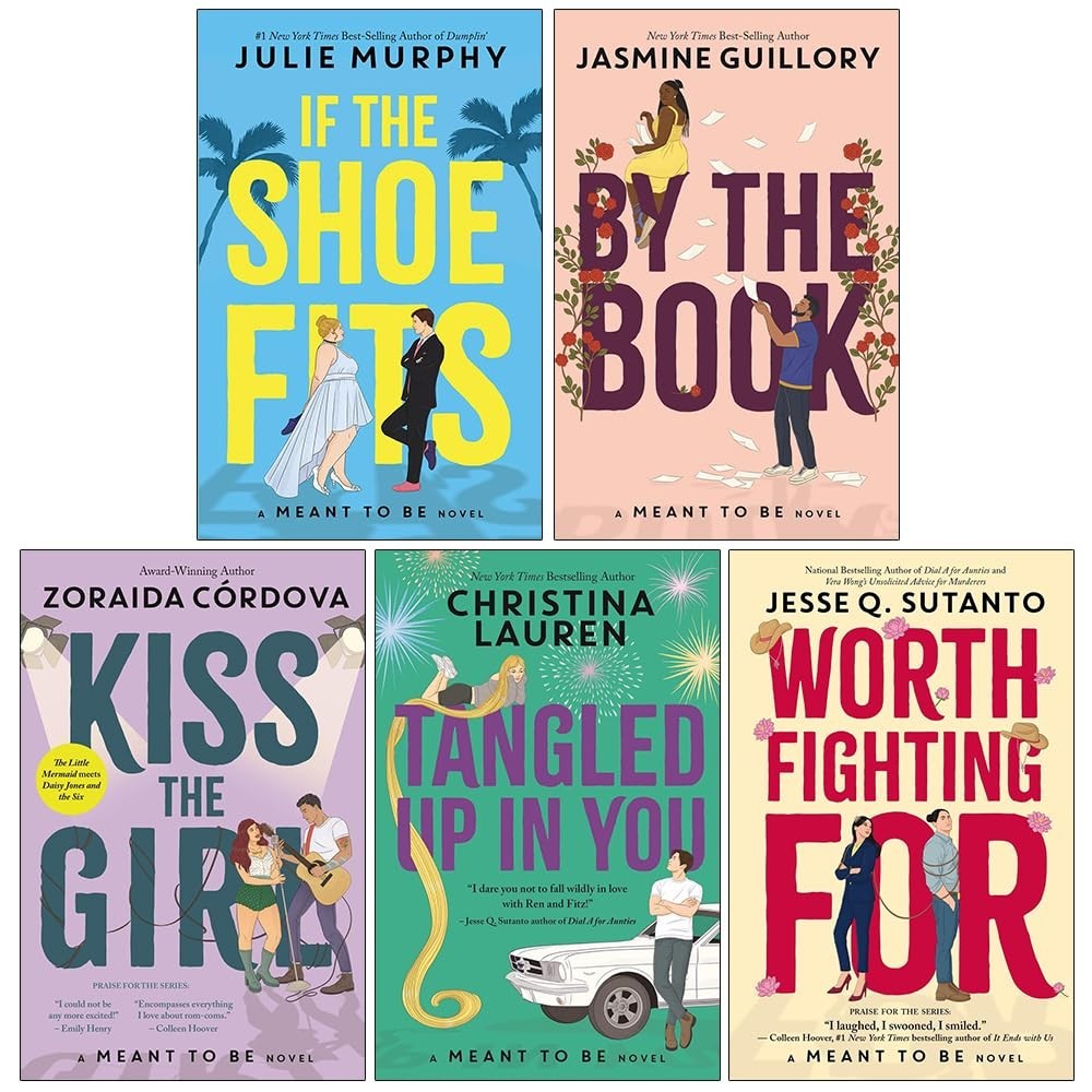 Meant To Be Series 5 Books Collection Set If the Shoe Fits, By the Book,Kiss the