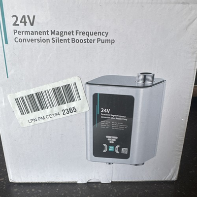 #ad #ad NEW 24V Magnet Frequency Conversion Silent Water Pressure Booster Pump $55.64