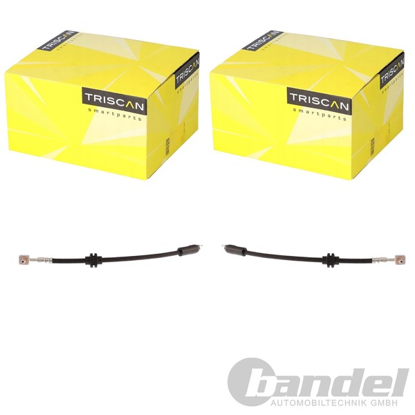 2X Triscan Bremsschlauch Vorne Passend FüR Chevrolet Cruze Orlando Volt Opel AMP-image