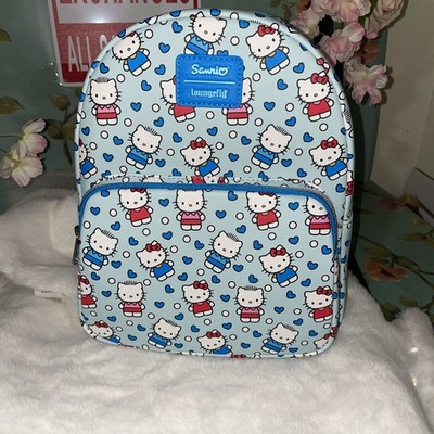 Loungefly Hello Kitty And Dear Daniel Allover Print Mini Backpack NWT Loungefly Hello Kitty Dear Daniel All Over | Mercari main image 4