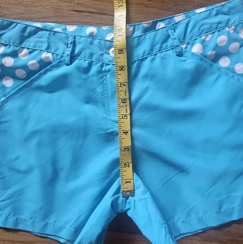 Disney Parks Blue Mickey Shorts White Polka Dots, Girl's Plus Size 20, New - Picture 8 of 14