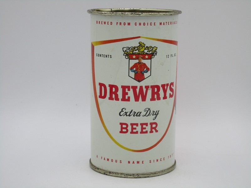 Drewrys Extra Dry Flat Top Beer Can ( SWEET )