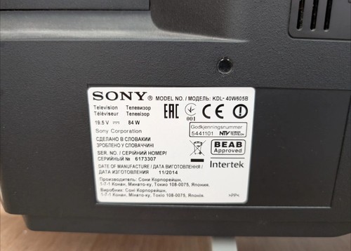 Sony Bravia Smart TV 40 Inch KDL- 40W605B With Universal Remote - Picture 17 of 19