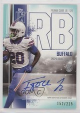 2024 Topps Signature Class Rookie Teal 152/225 Frank Gore Jr #RCA-FG Auto 0c3