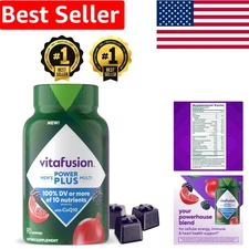 Delicious Power+ Men's Multi Gummies - 30-Day Supply of Essential Nutrients