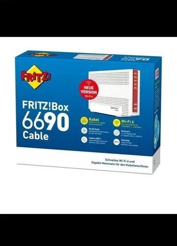 Fritz box 6690 cable wie NEU