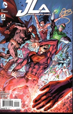 !!! DC COMICS JLA #2 (2015) 1ST PRINT NM !!!