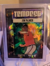 2025 Leaf Optichrome Jim Palmer Tempest Base TB-25 Gold Crystal 1/1