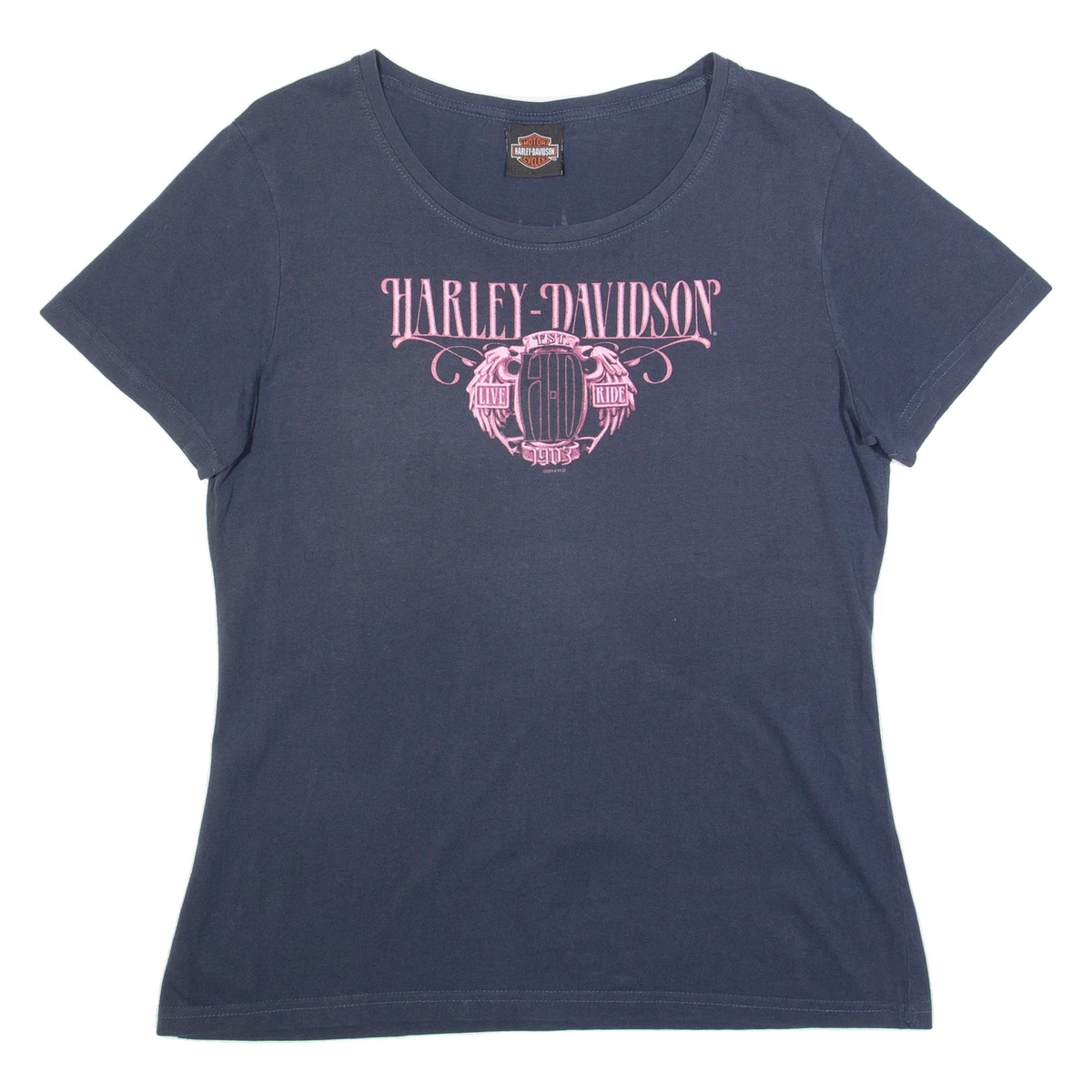 T-shirt Harley-Davidson - Mens outline - Léo Harley-Davidson
