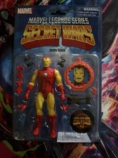 🔥Marvel Legends Secret Wars Iron Man Action Figure Retro Hasbro NEW & SEALED!🔥