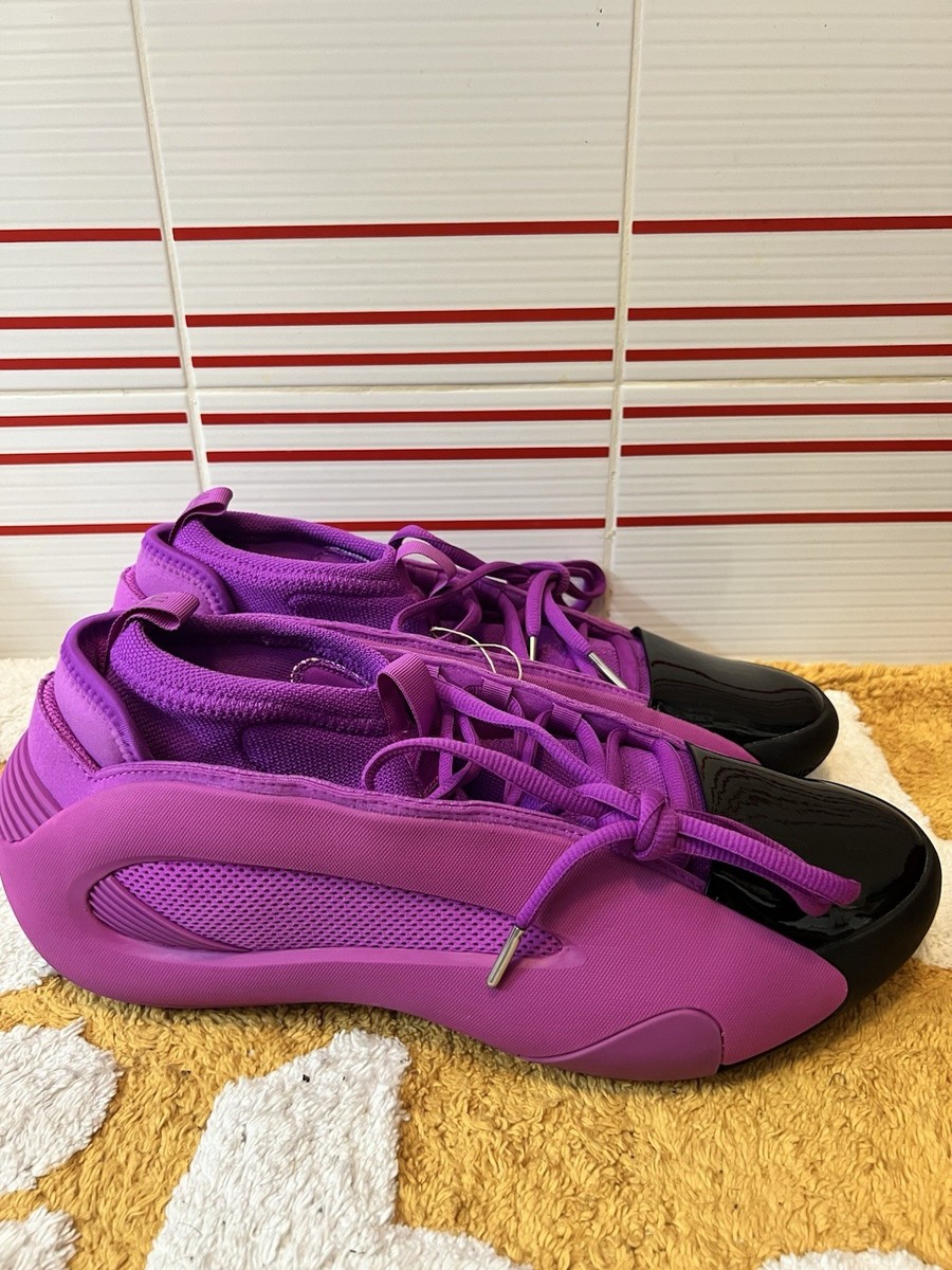 Adidas Harden Vol. 8 Purple Burst Basketball Shoes Authentic Mens