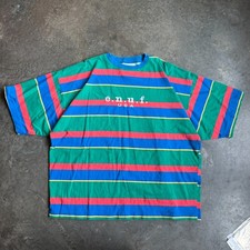 Vintage enuf USA Striped Oversized Boxy Shirt...
