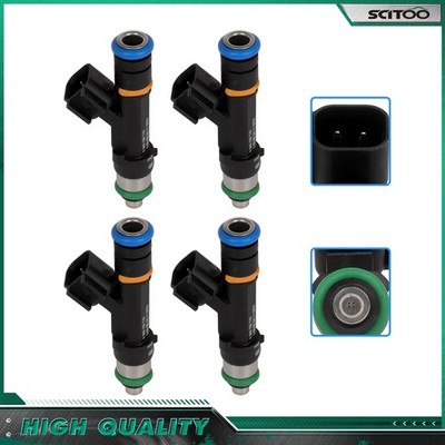4pcs Fuel Injectors For Ford Fusion Focus Transit Connect C-MAX Lincoln MKZ 2.0L