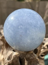 Celestite Ball : Inner Peace : Wisdom : Gentle Strength 69mm 2