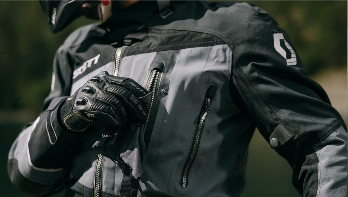SCOTT Priority GTX ADV Motorcycle Jacket – Large Tall (LT) – Brand