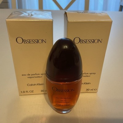 Calvin Klein 2 X 30 ml Parfum Spray Vaporisateur Made In France
