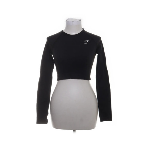 Gymshark, Trainingsshirt, Größe: S, Grau, Elasthan/Polyamid, Einfarbig #DpF