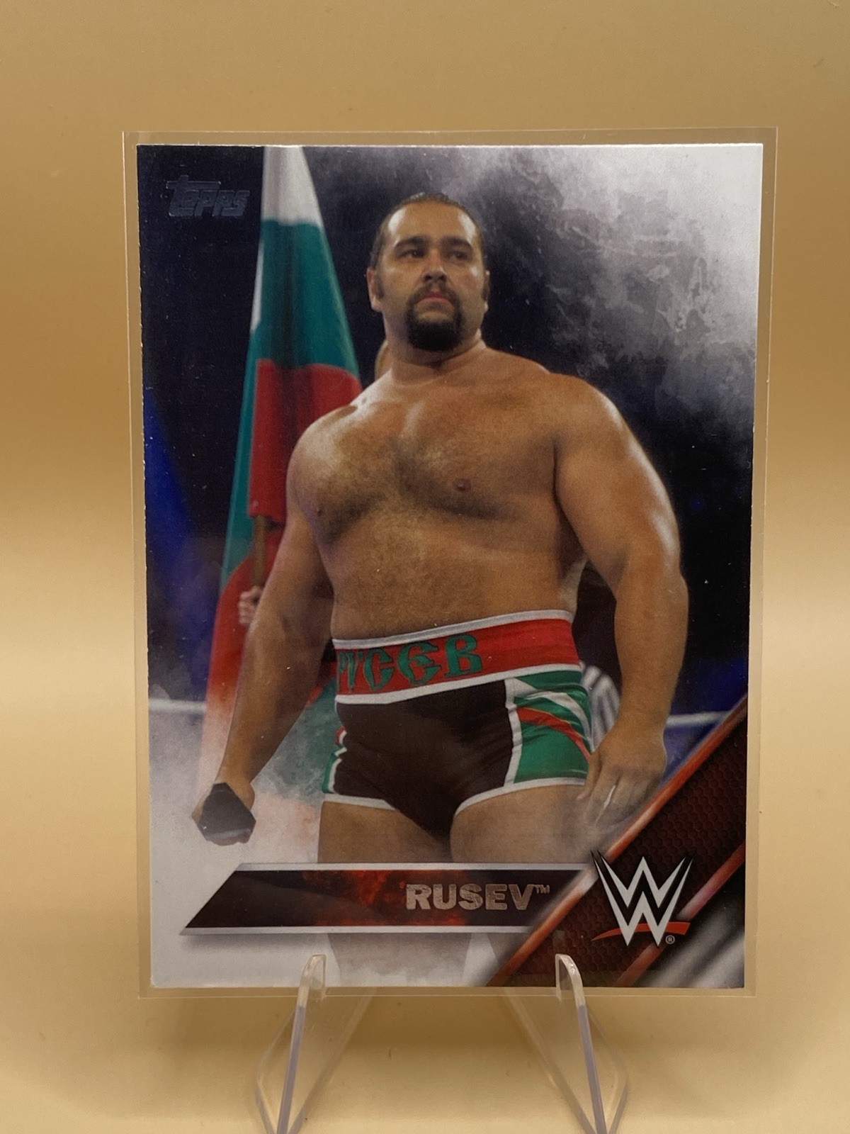 2016 Topps WWE Rusev Wrestling Trading Card Superstar #38 FREE SHIPPING