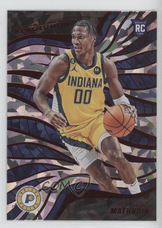 2022-23 Panini Revolution Rookies Chinese New Year Bennedict Mathurin #126 0t2