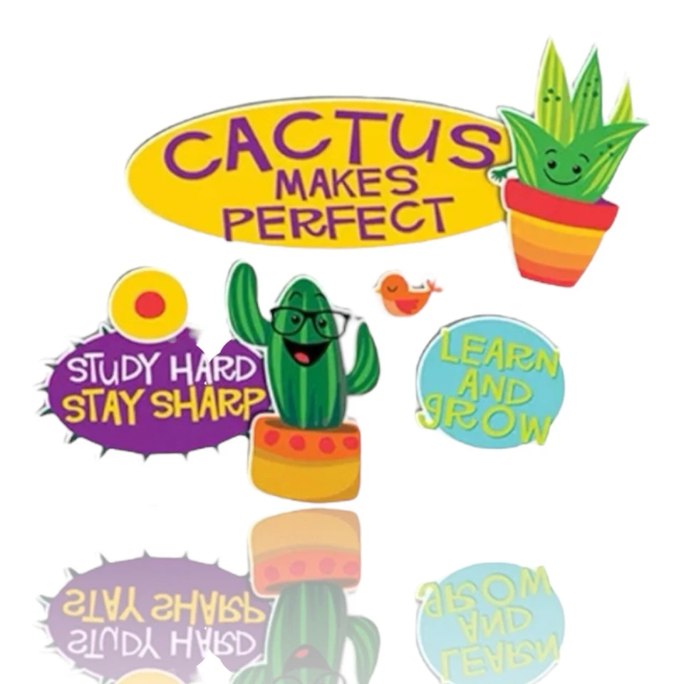 Juego de mini tablón de anuncios de palabras alentadoras/positivas A Sharp Bunch Eureka Teacher Foto 4 de 4