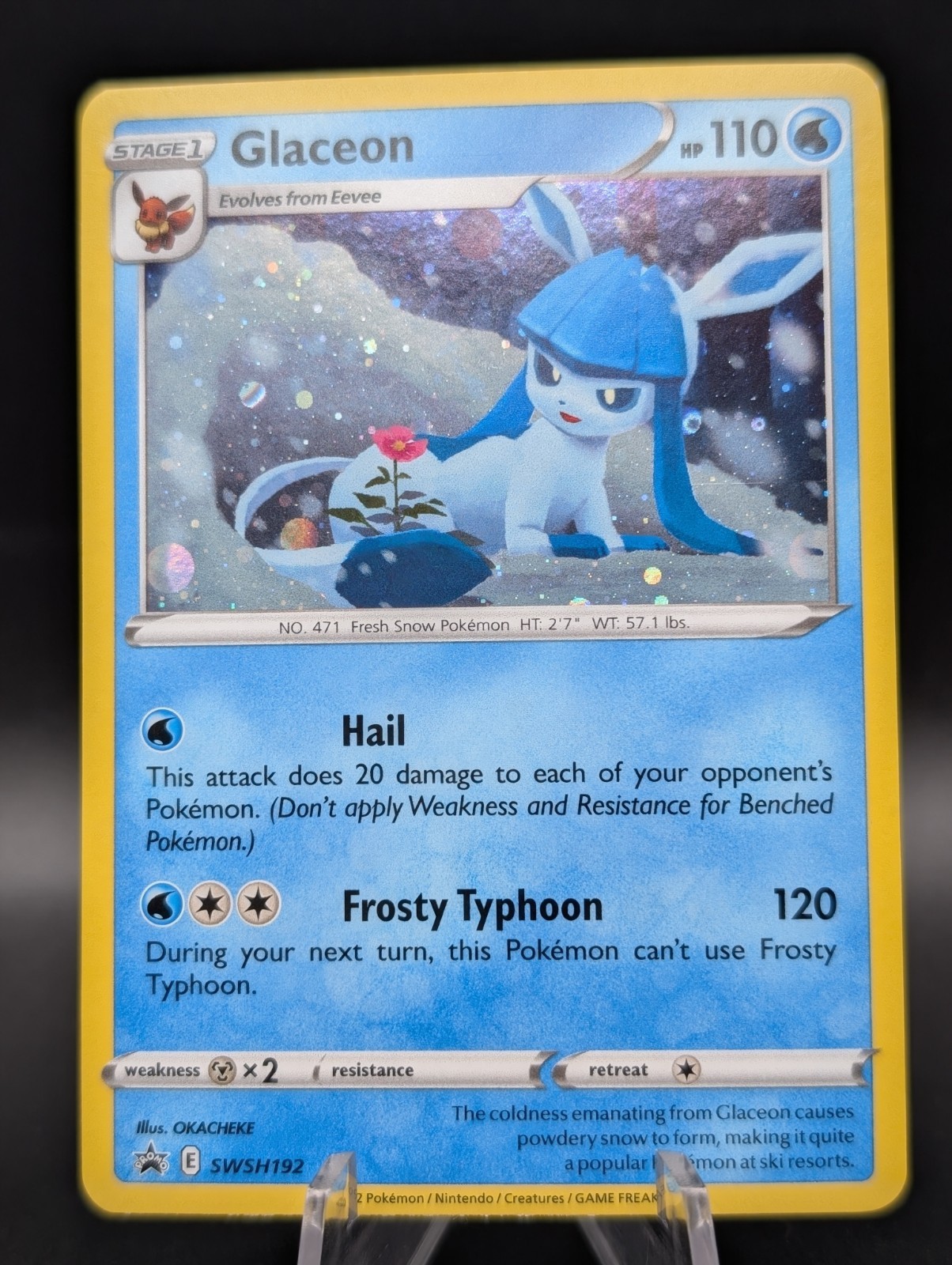 Glaceon SWSH192 SWSH: Sword & Shield Promo