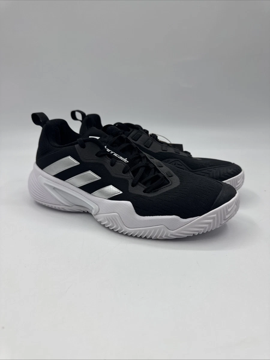 Adidas Barricade Black Silver Metallic W for sale | eBay