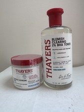 Thayers Blemish Clearing Acne Pads and 2 BHA toner NEW