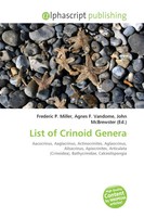 Frederic P. Miller (U. A.) | List Of Crinoid Genera | Taschenbuch | Englisch