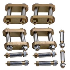 Heavy Duty Leaf Spring Suspension Shackle Kit for Tandem Axle Truck Trailer