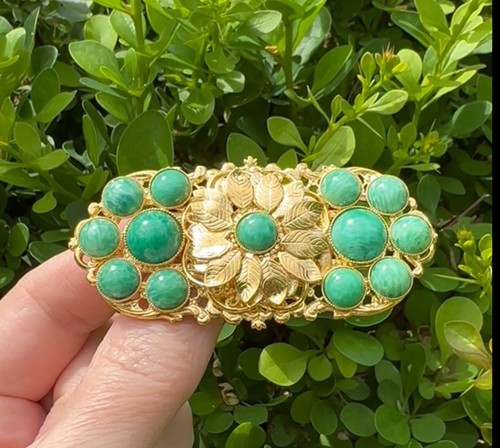 Vintage style brooch. Modern handmade bijoux. Bohemian Style.