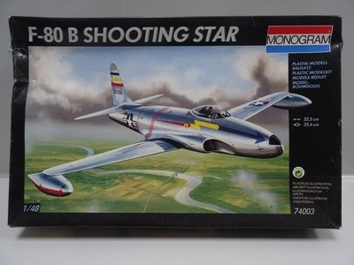 MONOGRAM Lockheed F-80 B ''Shooting Star'' 1:48 Bausatz # 74003