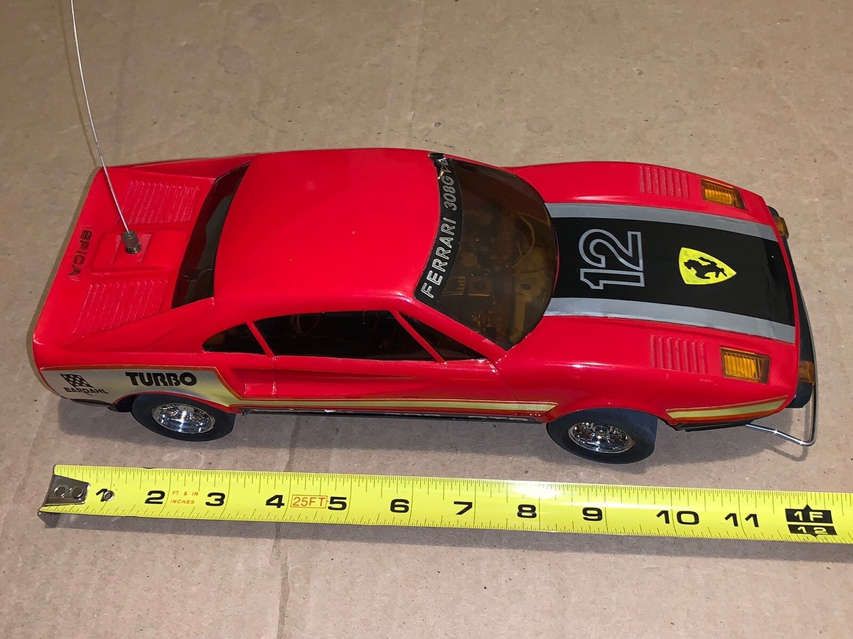 Vintage Rare Derwoo SPICA RC FERRARI 308 GTB Car RCT-818 1983 Toy